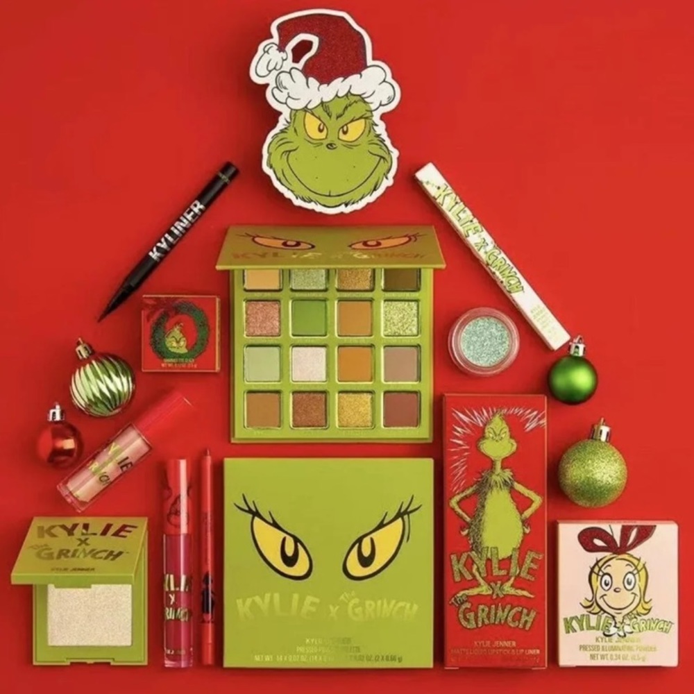 Kylie cosmetics x Grinch Kylie’s Favorites